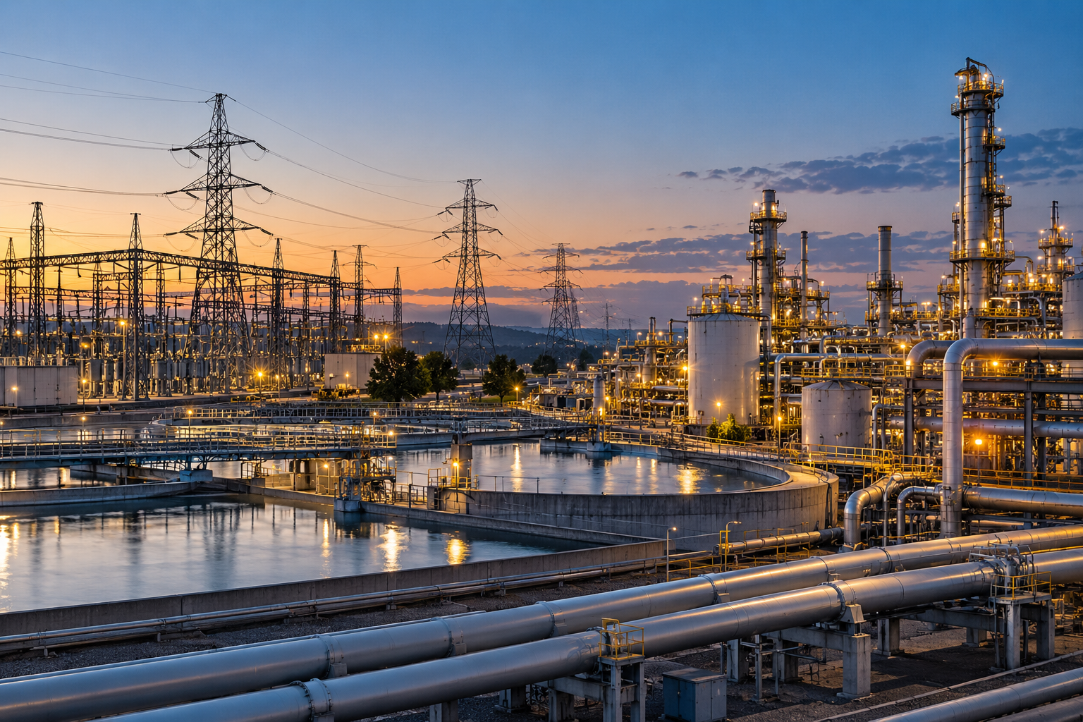Industrial and energy infrastructure
